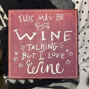 Primitives by Kathy" brand wooden box sign NEW DECOR